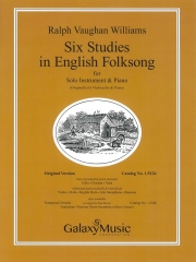 イギリス民謡による6つの練習曲（レイフ・ヴォーン・ウィリアムズ）【6 Studies in English Folksong 】