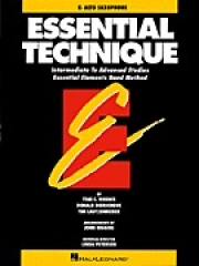 エッセンシャル・テクニック（中級～上級）（アルトサックス）【Essential Technique (Original Series)】