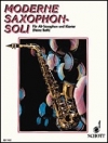 現代のサックスソロ （アルトサックス+ピアノ）【Moderne Saxophon-Soli   Alto】