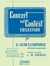アルトサックスのためのコンサート＆コンテスト・コレクション（ピアノ伴奏譜のみ）【Concert and Contest Collection for Eb Alto Saxophone】