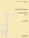 サクソフォン・エチュード・作品43・Vol.2（グスタフ・ブムケ）（アルトサックス）【Saxophone Etudes Op. 43   Volume 2】