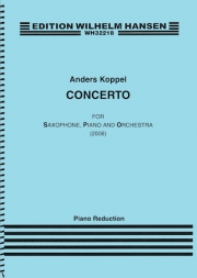 サクソフォーン協奏曲（アナス・コッペル）（アルトサックス+ピアノ）【Concerto for Saxophone Piano and Orchestra】