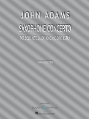 サクソフォーン協奏曲（ジョン・アダムズ）（アルトサックス+ピアノ）【Saxophone Concerto】