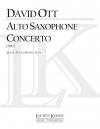 サクソフォーン協奏曲（デイビット・オット）（アルトサックス+ピアノ）【Saxophone Concerto】