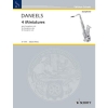 サクソフォンのための４つの小品（フランソワ・ダニール）（アルトサックス）【4 Miniatures for Saxophone】