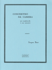 室内小協奏曲（ジャック・イベール）（アルトサックス+ピアノ）【Concertino Da Camera】