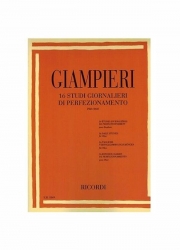 16の毎日の練習曲（アラミロ・ジャンピエーリ）（アルトサックス）【16 Studi Giornalieri di perfezionanamento】