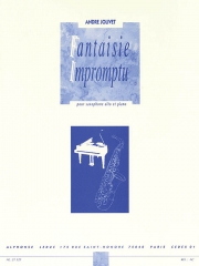 即興幻想曲（アンドレ・ジョリヴェ）（アルトサックス+ピアノ）【Fantaisie Impromptu】
