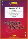 ソナタ・5番・ホ短調（アントニオ・ヴィヴァルディ）（アルトサックス+ピアノ）【Sonata No. 5 in E minor】