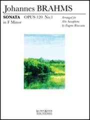 ソナタ・Op. 120.No. 1・ヘ短調（ヨハネス・ブラームス ）（アルトサックス+ピアノ）【Sonata Op. 120 No. 1 in F minor】