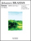 ソナタ・Op. 120.No. 1・ヘ短調（ヨハネス・ブラームス ）（アルトサックス+ピアノ）【Sonata Op. 120 No. 1 in F minor】