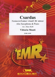 チャルダッシュ・ニ短調（ヴィットリオ・モンティ）（アルトサックス+ピアノ）【Csardas　 in Ｄ Minor】