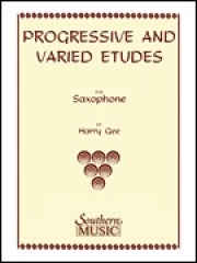 プログレッシブと多様な練習曲（アルトサックス）【Progressive and Varied Etudes】