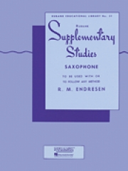 補助的練習曲  (R.M. エンドレセン)（アルトサックス）【Supplementary Studies】