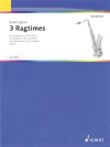 3つのラグタイム（スコット・ジョプリン）（アルトサックス+ピアノ）【3 Ragtimes】