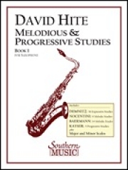 メロディアスとプログレッシブ研究・Book1（アルトサックス）【Melodious and Progressive Studies Book 1】