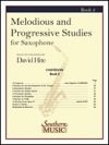 メロディアスとプログレッシブ研究・Book2（アルトサックス）【Melodious and Progressive Studies Book 2】