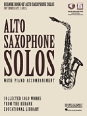 ルバンク社・アルトサックス・ソロ集・中級【Rubank Book of Alto Saxophone Solos   Intermediate Level】