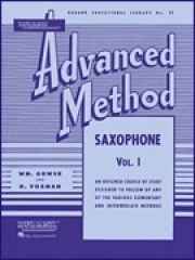 ルバンク・上級サクソフォーン教本・Vol.1（サクソフォーン）【Rubank Advanced Method   Saxophone Vol. 1】