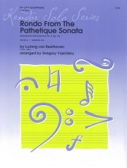 「ロンド」ソナタ「大ソナタ悲愴」より（ベートーヴェン）（アルトサックス+ピアノ）【Rondo From The Pathetique Sonata】