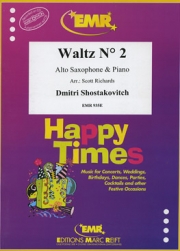 ワルツ第2番（ドミートリイ・ショスタコーヴィチ）（アルトサックス+ピアノ）【Waltz No.2】