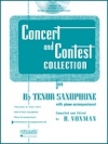 コンサート＆コンテスト・コレクション／テナーサックス(伴奏CDのみ）【Concert and Contest Collection for Bb Tenor Saxophone】