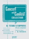 コンサート＆コンテスト・コレクション／テナーサックス(ピアノ伴奏パートのみ）【Concert and Contest Collection for Bb Tenor Saxophone】
