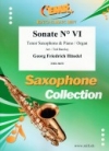 ソナタ・6番 (ヘンデル)（テナーサックス+ピアノ）【Sonate No.6】
