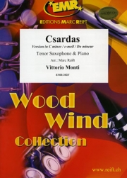 チャルダッシュ・ハ短調（ヴィットリオ・モンティ）（テナーサックス+ピアノ）【Csardas in C Minor】