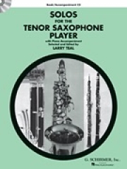 テナーサックス奏者のためのソロ集（CD付）【Solos for the Tenor Saxophone Player】