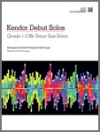 デビュー・ソロ集（ピアノ伴奏譜のみ）【Kendor Debut Solos - Bb Tenor Sax - Piano Accompaniment】