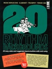 20・リズム・バックグラウンズ（やさしいソロ）（テナーサックス）【20 Rhythm Backgrounds to Easy Solos and Improvisations】