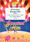 バロック・40曲集・第1集（テナーサックス+ピアノ）【40 Greatest Baroque Hits Volume 1】
