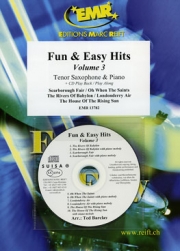 ファン＆イージー・ヒット・第3集（テナーサックス+ピアノ）【Fun & Easy Hits Volume 3】