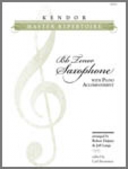 マスター・レパートリー（テナーサックス+ピアノ）【Kendor Master Repertoire - Tenor Saxophone】