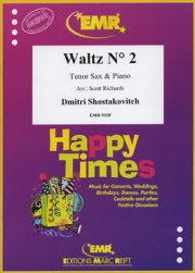 ワルツ・2番（ドミートリイ・ショスタコーヴィチ）（テナーサックス+ピアノ）【Waltz No.2】