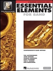 バンドの為の名曲集・Book2（バリトンサックス）【Essential Elements for Band Book 2 with Eei】