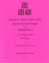 シチリアーノとアレグロ（バッハ）（バリトンサックス+ピアノ）【Sicilienne And Allegro(for Baritone Sax)】