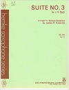 第3組曲（バッハ）（バリトンサックス）【Suite No. 3】