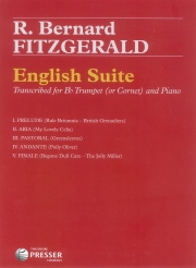 イギリス組曲 （バーナード・フィッツジェラルド編曲） (トランペット+ピアノ)【English Suite】