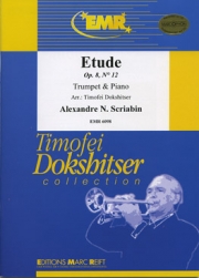 エチュード・Op.8・No.12（アレクサンドル・スクリャービン） (トランペット＋ピアノ)【Etude Op.8 No.12】