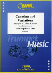 カヴァティーナと変奏曲（ジャン・バティスト・アルバン） (トランペット+ピアノ)【Cavatina and Variations】