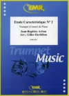 キャラクテリスティック教本・No.2（ジャン＝バティスト・アルバン）  (トランペット+ピアノ)【Etude Caracteristique No. 2】