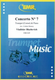 協奏曲・7番（ウラディスラフ・ブラゼヴィッチ）  (トランペット+ピアノ)【Concerto No. 7】