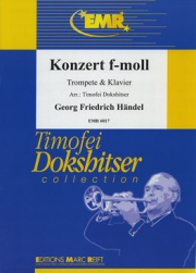 協奏曲・ヘ短調 (ヘンデル)  (トランペット+ピアノ)【Konzert f-moll】