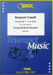 協奏曲・ヘ短調 (ヘンデル)  (トランペット+ピアノ)【Konzert f-moll】