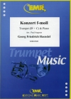 協奏曲・ヘ短調 (ヘンデル)  (トランペット+ピアノ)【Konzert f-moll】
