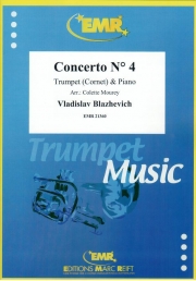 協奏曲・4番（ウラディスラフ・ブラゼヴィッチ）  (トランペット+ピアノ)【Concerto No. 4】