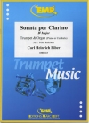 クラリーノのためのソナタ・変ロ長調（カール・ハインリヒ・ビーバー） (トランペット+ピアノ)【Sonata per Clarino Bb Major】