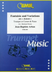 幻想曲と変奏曲（ジャン＝バティスト・アルバン） (トランペット+ピアノ)【Fantaisie and Variations on Acteon】